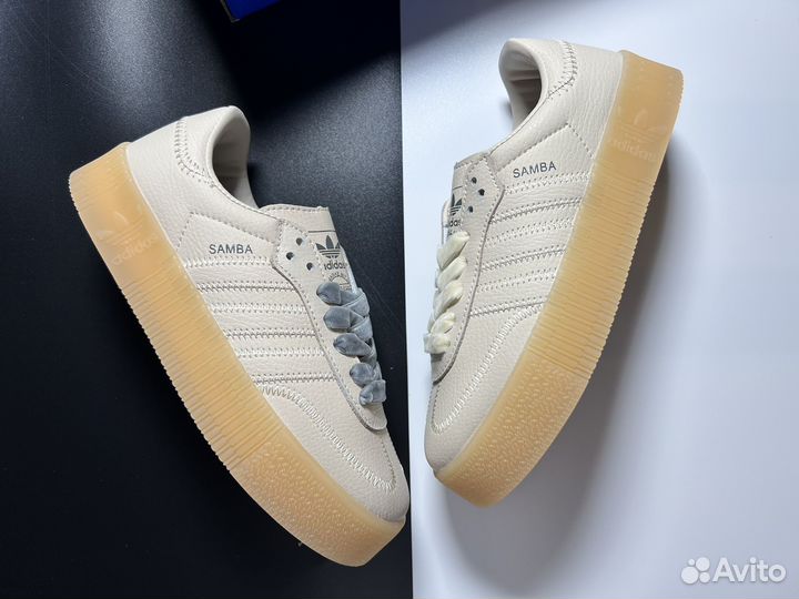 Кроссовки Adidas Samba кожа