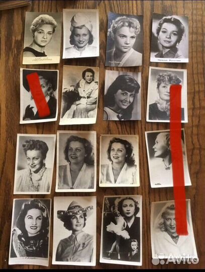 Открытки с советскими актерами