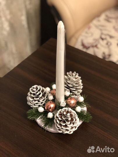 Подсвечники новогодние