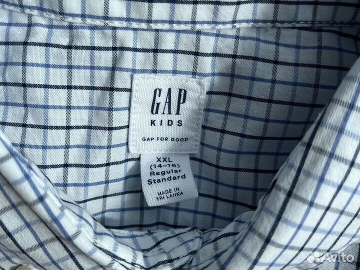 Рубашка на мальчика Gap (р/р 160-164)
