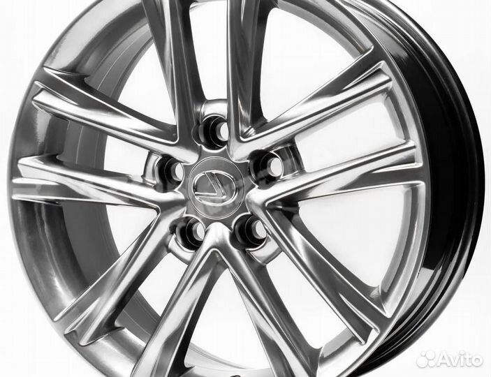 Литой диск в стиле Lexus R18 5x114.3. Стильный бре