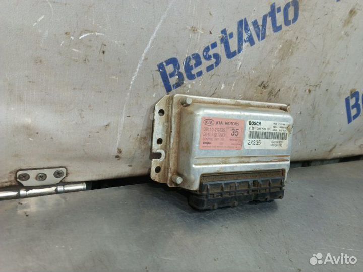 Эбу двигателя Kia Spectra седан S6D1 2006