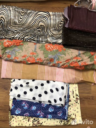 Ткани отрез ткань СССР советские