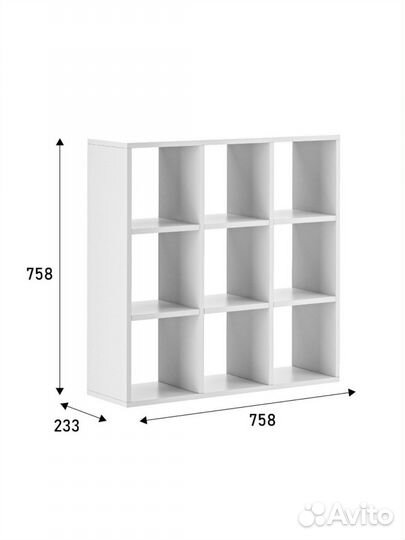 Навесная полка для книг