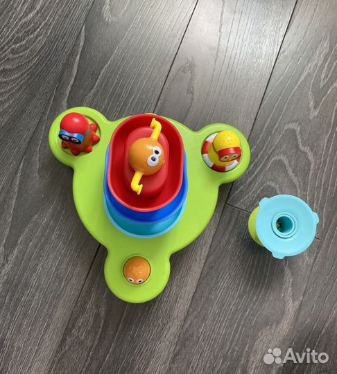 Игрушка для ванной Пирамидка Фонтан