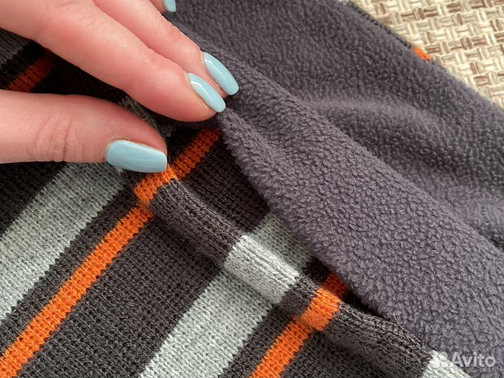 Комплект шапка и шарф для мальчика