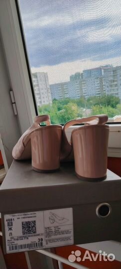 Туфли женские 39 размер натуральная кожа