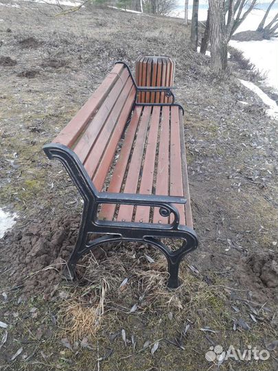 Скамейка лавочка садовая