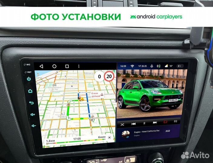 Магнитола 4.64 qled Skoda Rapid 2013-2019