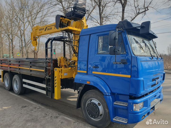 КАМАЗ 65117 с КМУ, 2013