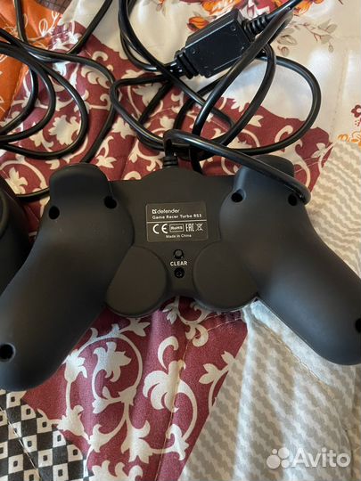 Геймпад Defender game racer RS3