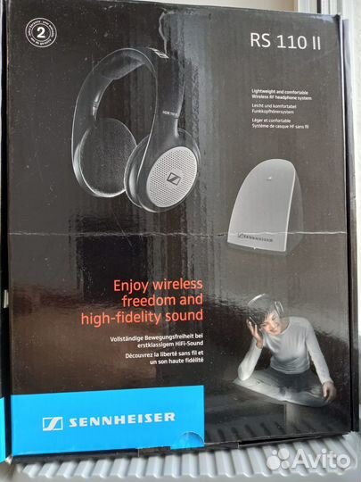 Беспроводные наушники Sennheiser RS 110 ll