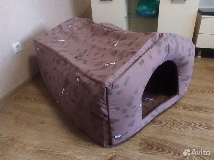 Мягкий домик для собаки средних и крупных пород