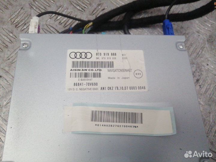 Блок управления навигацией Audi A4 B8 cala 2008