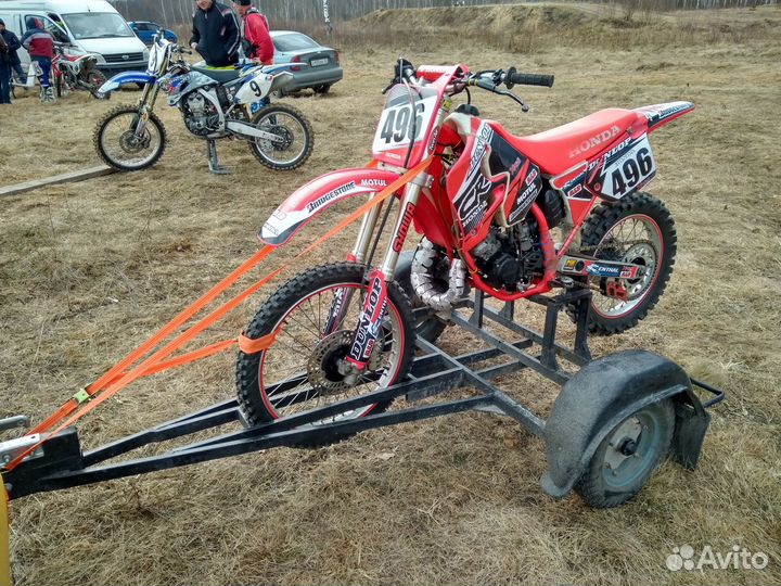 Мотоприцеп для кроссового мотоцикла