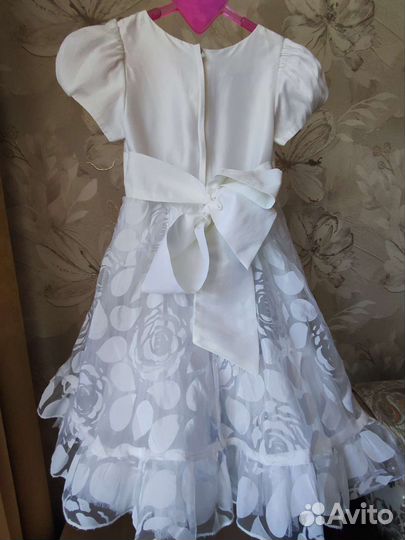 Платье на 4-6 лет