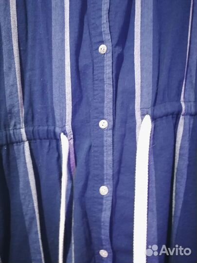 Блузка рубашка хлопок XL