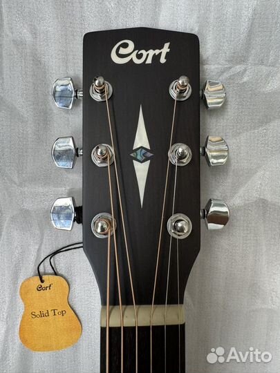 Новая акустическая гитара Cort earth 70-OP массив