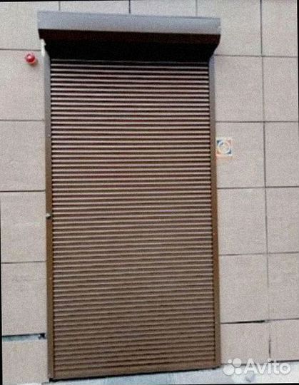 Рольставни на двери