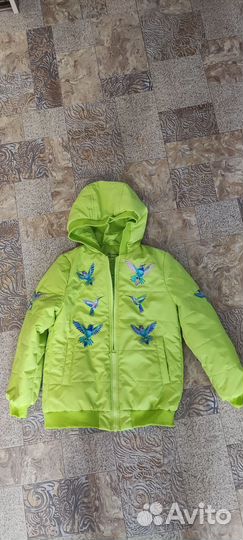 Куртка для девочки р. 128