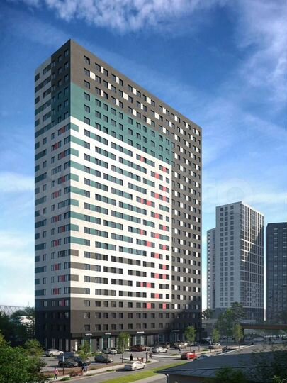 2-к. квартира, 51 м², 4/24 эт.