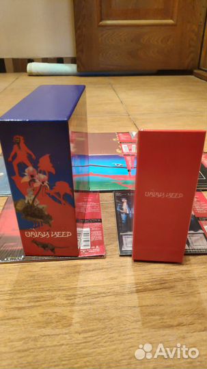 Uriah heep 8 mini vinyl cd (Japan) +box (Japan)