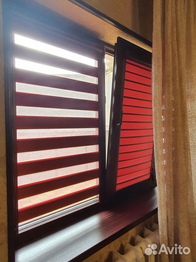 Рулонные шторы день и ночь на заказ