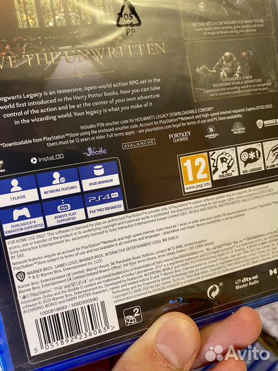 Hogwarts legacy PS4 PS5(новые)