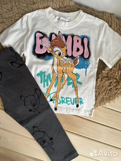 Костюм zara для девочки bambi 104-122