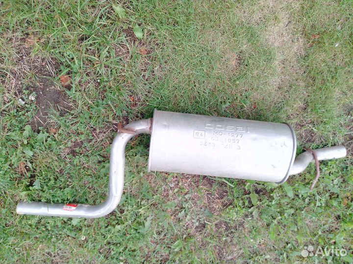 Глушитель новый