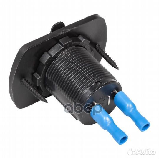 Розетка прикуривателя врезная влагозащ. 12/24В