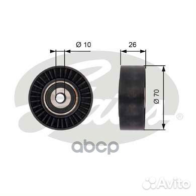 Ролик приводного ремня Ford Mondeo 07, Land Ro
