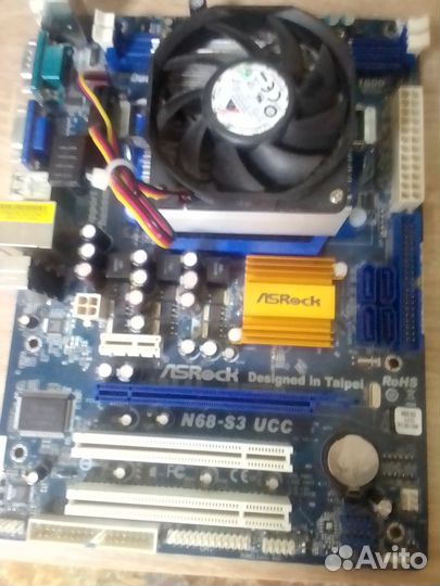 Материнская плата am3 ASRock N68-S3 UCC