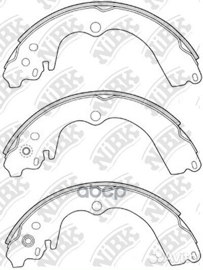 Колодки тормозные subaru legacy/outback/impreza