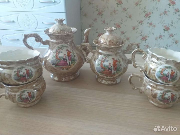 Чайный сервиз вербилки СССР