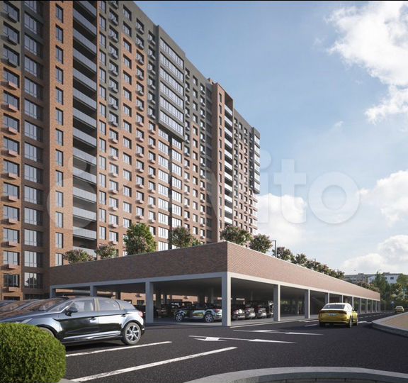 1-к. квартира, 39 м², 9/19 эт.