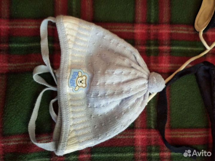 Шапки для мальчика р42-44,40-42