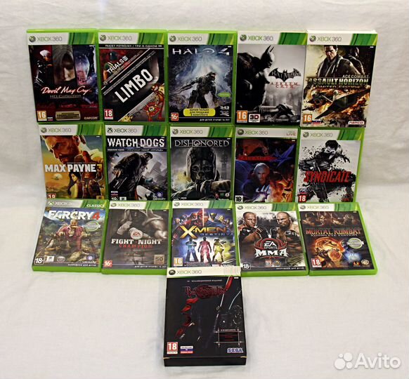 Игры на Xbox 360 лицензия