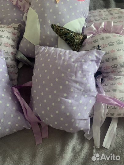 Бортики на кроватку