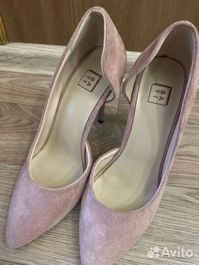 Туфли замшевые 35 размер