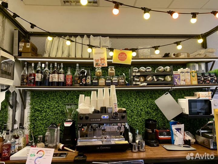 Кофейня кофе с собой в бизнес центре