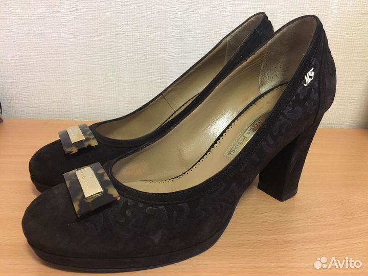 Туфли замшевые, Marino Fabiani, 38 размер