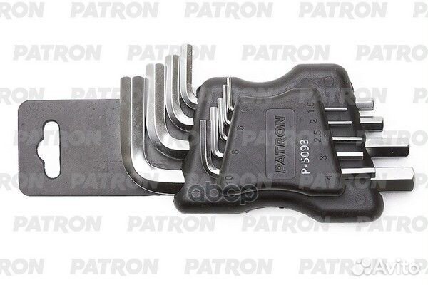 Набор ключей 9 пр, P-5093 patron