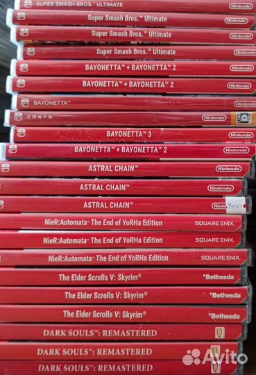 Игры для nintendo switch Mario и другие более 200