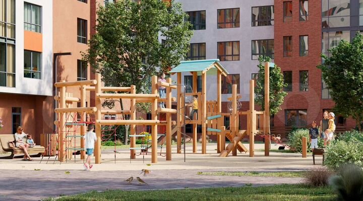 1-к. квартира, 38 м², 6/7 эт.