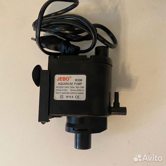 Помпа, лампа для аквариума jebo