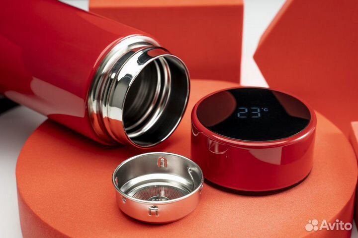 Умный термос с датчиком температуры