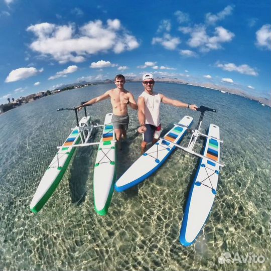 Катамаран sup board сап борд доска blue 20*135*15