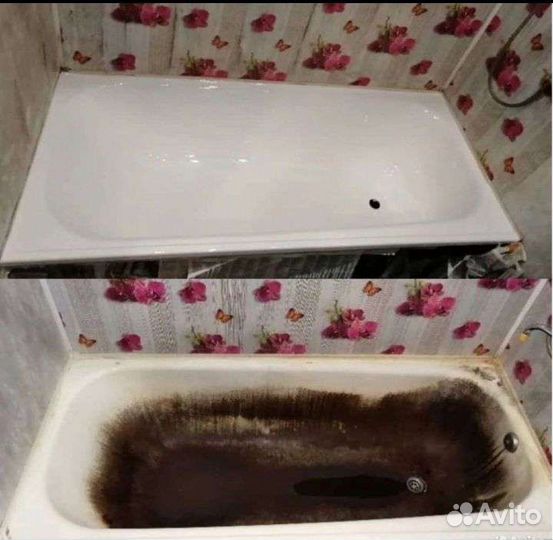 Реставрация ванн жидким акрилом