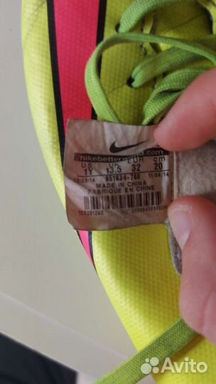 Бутсы nike mercurial 32размер